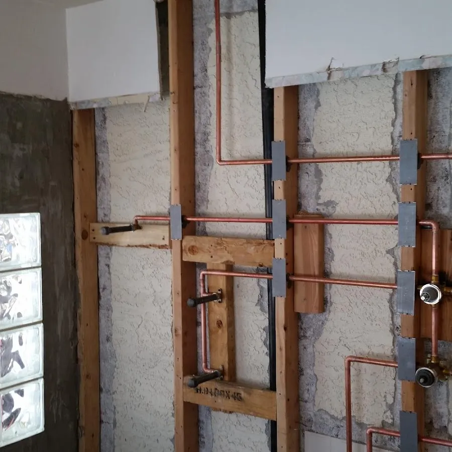 Copper pipe installation for Repiping in Four Square Mile